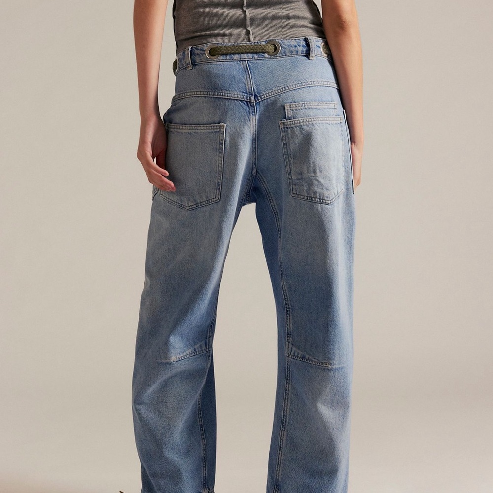 NWOT Free People Moxie Barrel Jeans - Picture 6 of 15